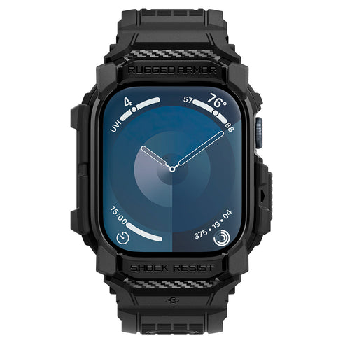 Spigen Apple Watch 11/10 Series Case+Band – Rugged Armor Pro